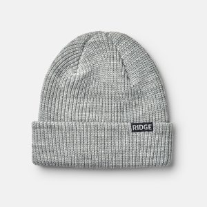 Ridge Classic Cuffed Beanie - Gunmetal