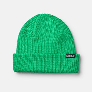 Ridge Classic Cuffed Beanie - Voodoo Green