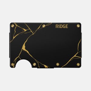 Ridge Wallet - Kintsugi - Black