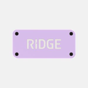 Ridge Logo Plate - Lavender