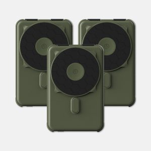 Ridge Power Bank - 10k mAh Bundle - Matte Olive - 3-Pack