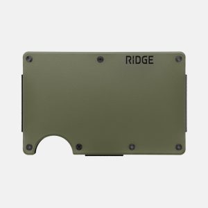 Ridge Wallet - Matte Olive