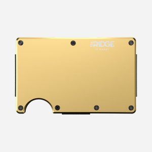 Ridge Wallet - 18K Gold