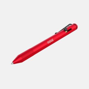Ridge Bolt Action Pen - Rodeo Red