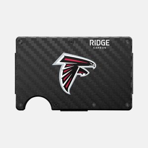 Ridge Wallet - Atlanta Falcons - Carbon Fiber 3k