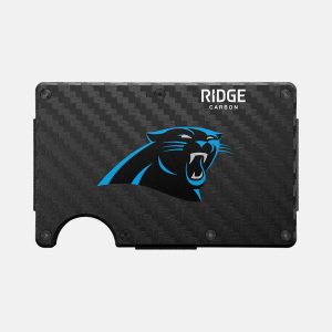 Ridge Wallet - Carolina Panthers - Carbon Fiber 3k