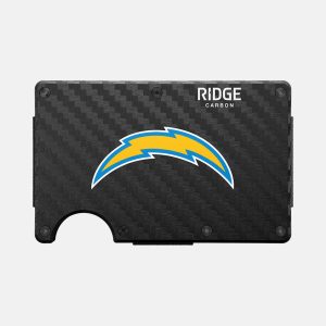 Ridge Wallet - Los Angeles Chargers - Carbon Fiber 3k