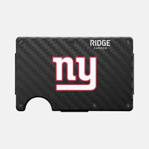 Ridge Wallet - New York Giants - Carbon Fiber 3k