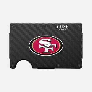 Ridge Wallet - San Francisco 49ers - Carbon Fiber 3k