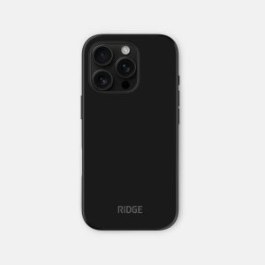 Ridge Phone Case - Matte Black - iPhone 16 Pro