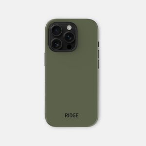 Ridge Phone Case - Matte Olive - iPhone 16 Pro
