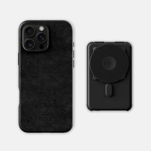 Everyday Charging Kit - iPhone 16 Pro Max - Midnight Black Leather