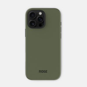 Ridge Phone Case - Matte Olive - iPhone 16 Pro Max
