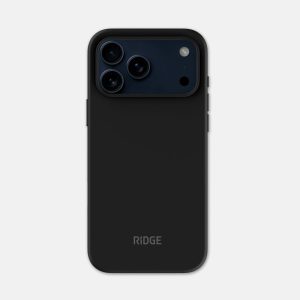 Ridge Phone Case - Matte Black - iPhone 17 Pro Max